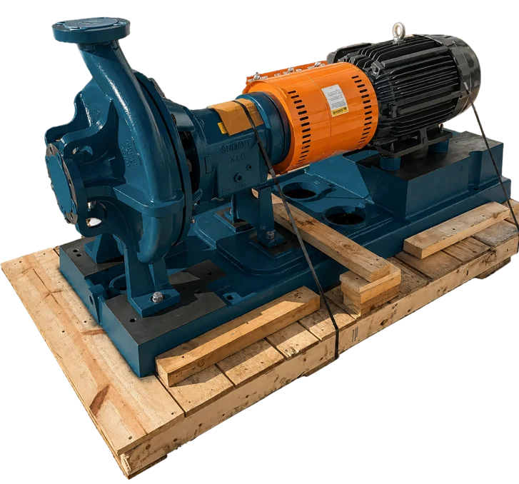 Pump assembly maintained by AME